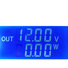 display output voltage &amp; power