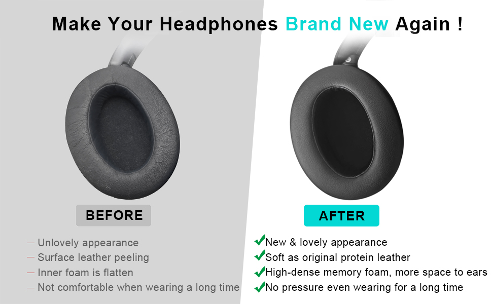 sony wh-xb910n earpads replacement