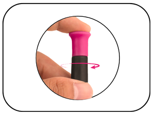PRECISION SCREWDRIVERS Rotating cap for continuous pressure while turning