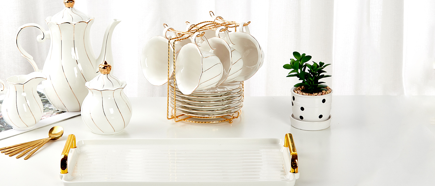British tea set