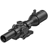 CVLIFE EagleVanta 1-6x24 LPVO Rifle Scope - ED Glass, Illuminated BDC Reticle, Cantilever Mount -...