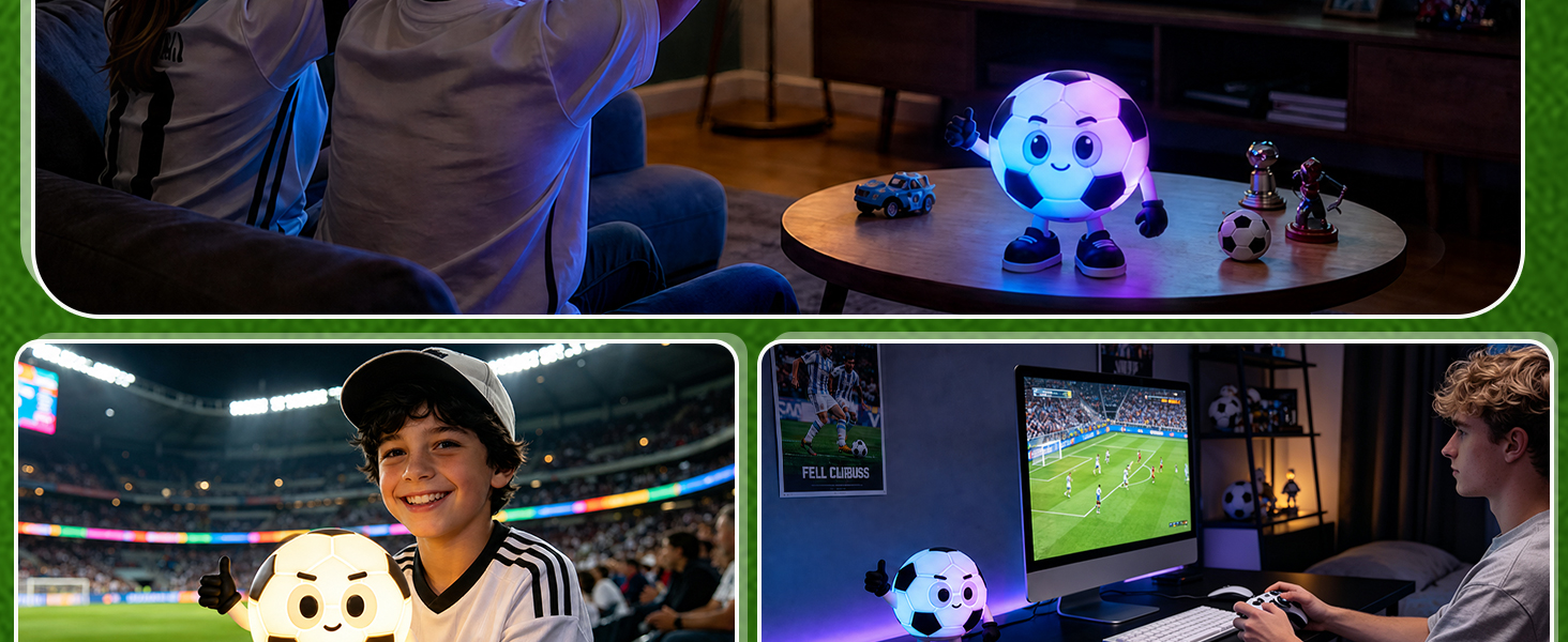 SoccerBall Night Light