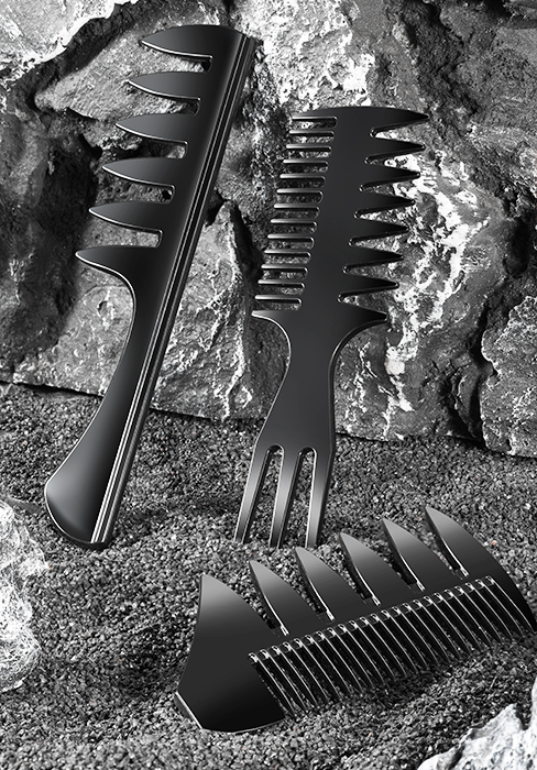3pcs Hair Combs Set for Men