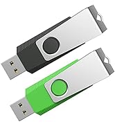 Aiibe 64GB Flash Drive 2 Pack 64GB USB Flash Drive Thumb Drive Zip Drive USB 2.0 Memory Stick USB...