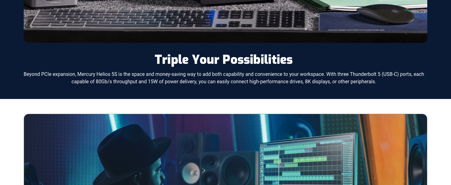 egpu, external gpu, external graphic card TB 5 Thunderbolt USB4 MAC PC ports storage HUB Dock PCIe