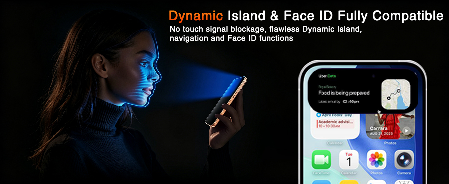 Tempered Glass Screen Protector for iPhone 17 Pro Max
