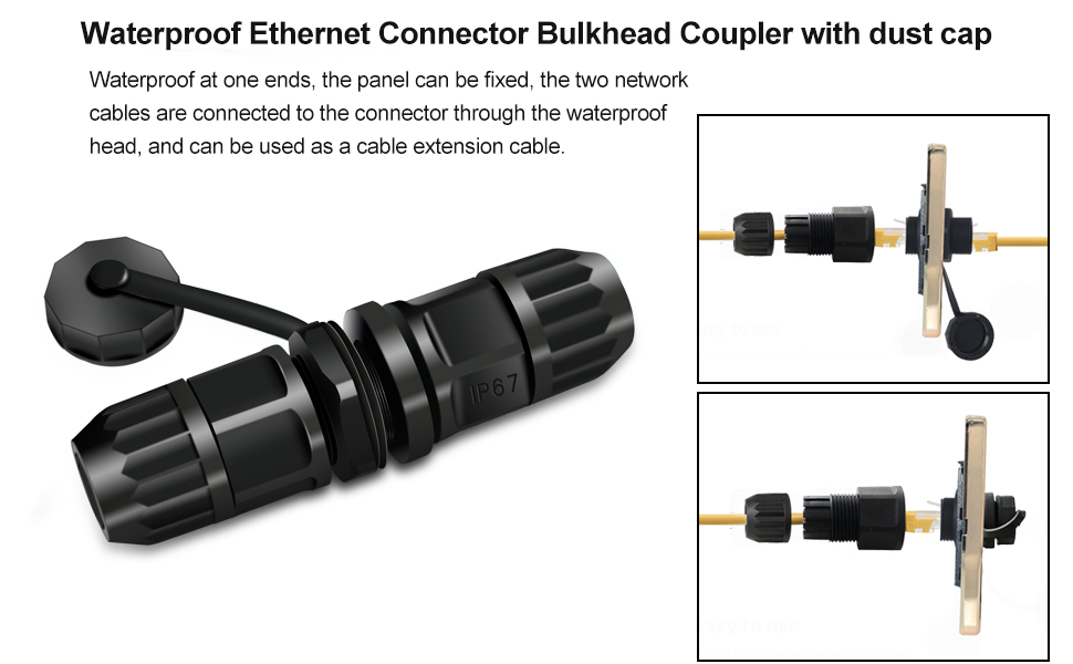 RJ45 Waterproof Connector