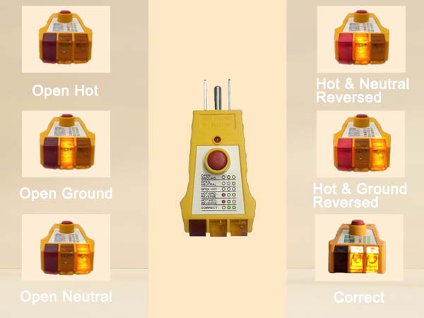 outlet tester gfci tester outlet tester plug in