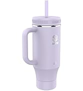 Takeya 40 oz Stainless Steel Tumbler with Lid and Two Straws, Premium Quality, Double Wall Insula...