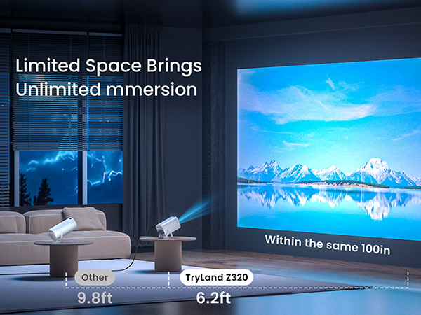 short throw projector