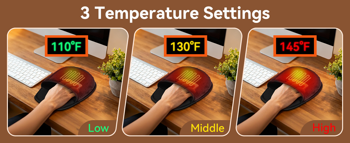 Heated Mouse Pad Hand Warmer