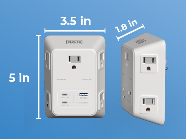 USB PD Outlet Extender