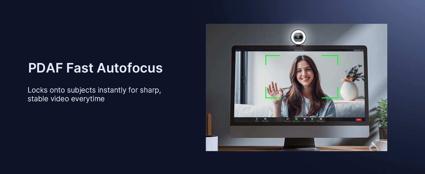 The three lighting modes illuminate the face with three distinct effects.