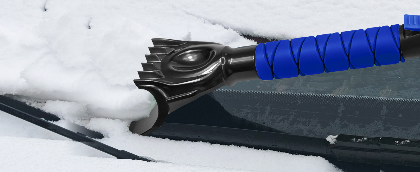 snow brush ice scraper