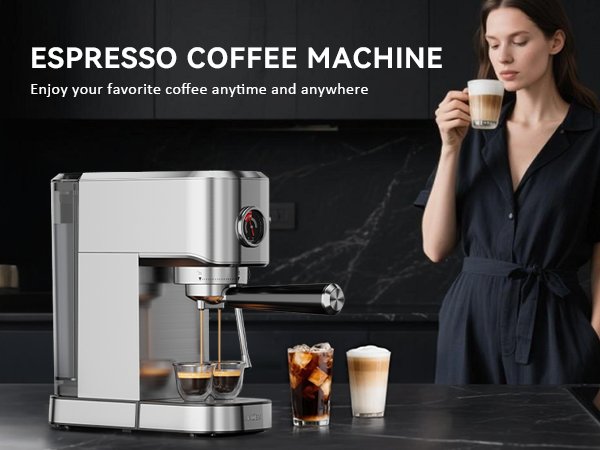 Espresso coffee machine