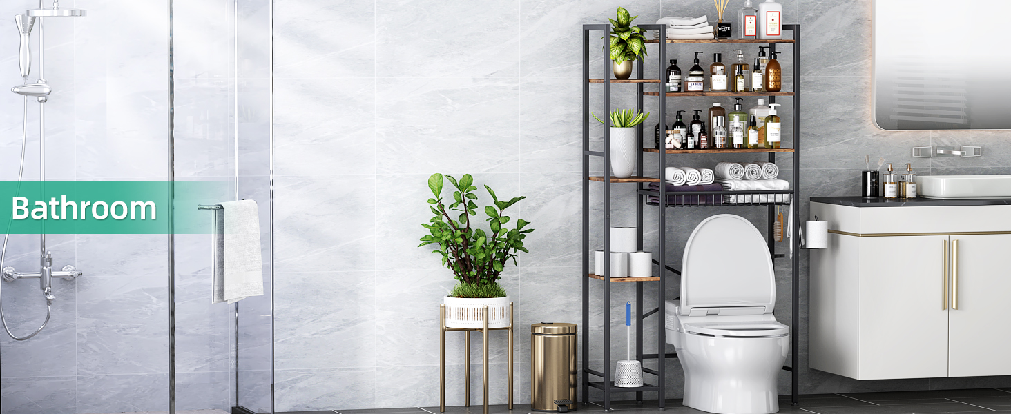Over The Toilet Storage