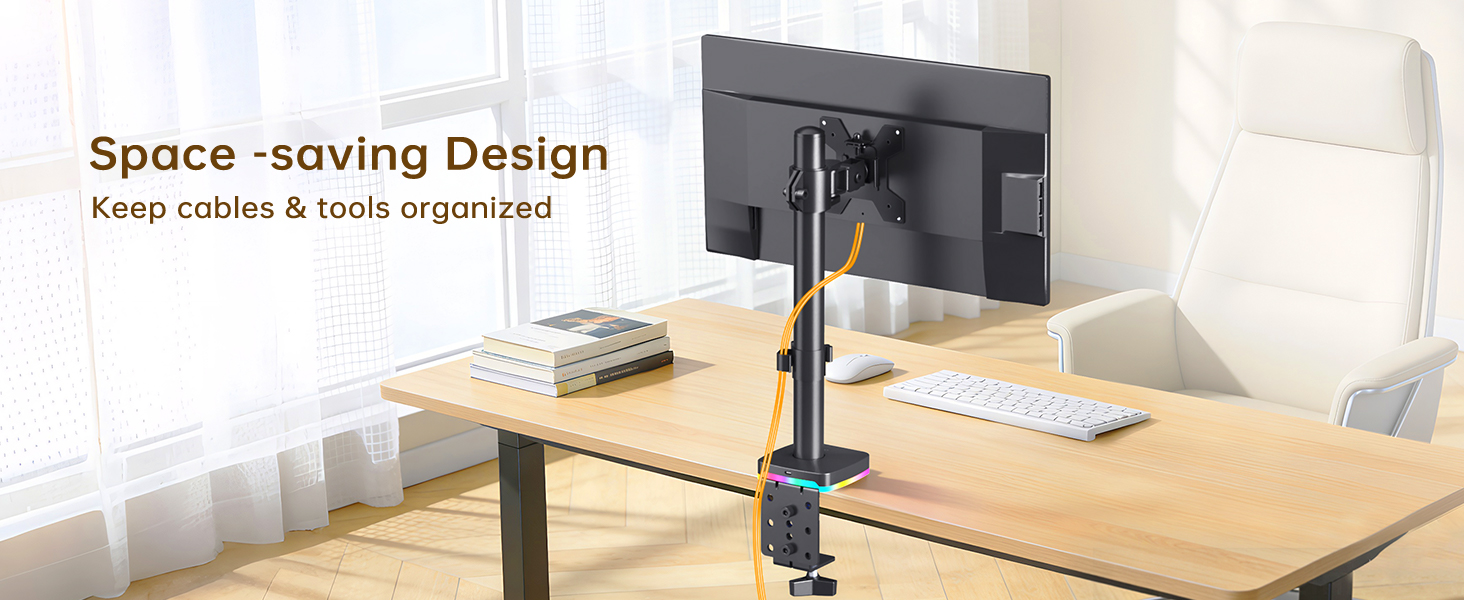 Single RGB Monitor Stand