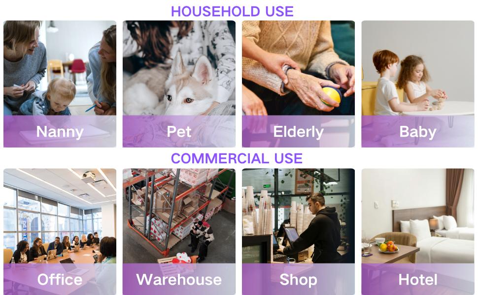 Upgraded Nanny Cam Charger Wireless