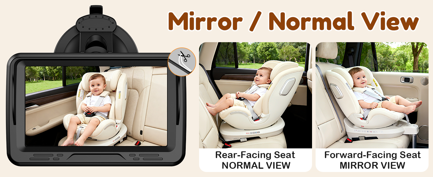 baby backseat camera