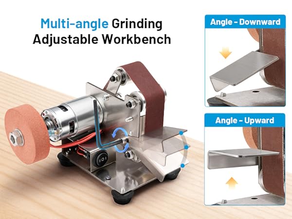 Mini Electric Belt-Sander Knife-Sharpener