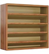 Orimade 4 Tier Spice Rack Organizer for Cabinet, Freestanding Bamboo Seasoning Rack for Counterto...