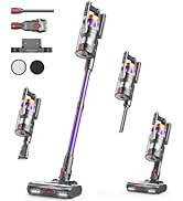 NADALY Cordless Vacuum Cleaner, 600W 50KPA 70Mins Vacuum Cleaners for Home, Powerful Suction Cord...