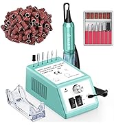 Professional Nail Drill Machine 20000 RPM Efile Electric Nail Filer Kit for Finger Toe Nails, Acr...