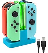 FastSnail Charging Dock Compatible with Nintendo Switch for Joy Con &amp; OLED Model Controller with ...