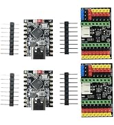 FORIOT ESP32-C3 Super Mini Development Board 2PCS + 2PCS Expansion Board, WiFi Bluetooth Board wi...