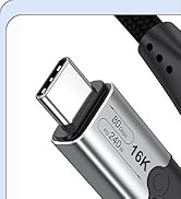 Thunderbolt 5 Cable 3.3Ft with 80Gbps Data Transfer Up to 120Gbps Bandwidth for Dual 8K/6K Video,...