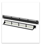 FGB 1U 24 port cat6 patch panel 19&amp;amp;#34; rackmount or wall mount patch panel network patch panel