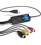 DriverGenius EraCapture-II USB Video Capture Adapter (Composite/S-Video) – Analog to Digital VHS/...