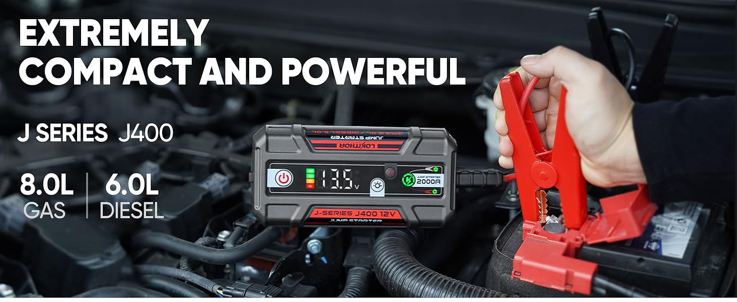 J400 JUMP STARTER