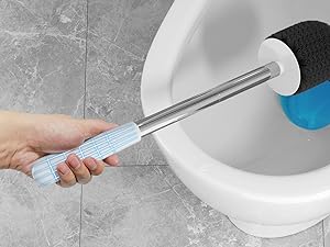 Toilet brush and holder set