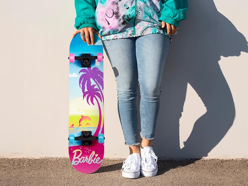 Barbie 31" skateboard- V3- Palm Tree