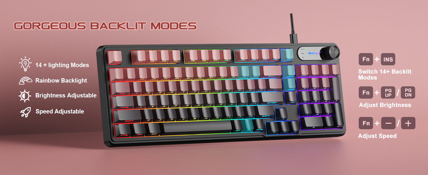 Pc gaming keyboard creamy keyboard teclado mecanico teclado gamer wired keyboard for pc