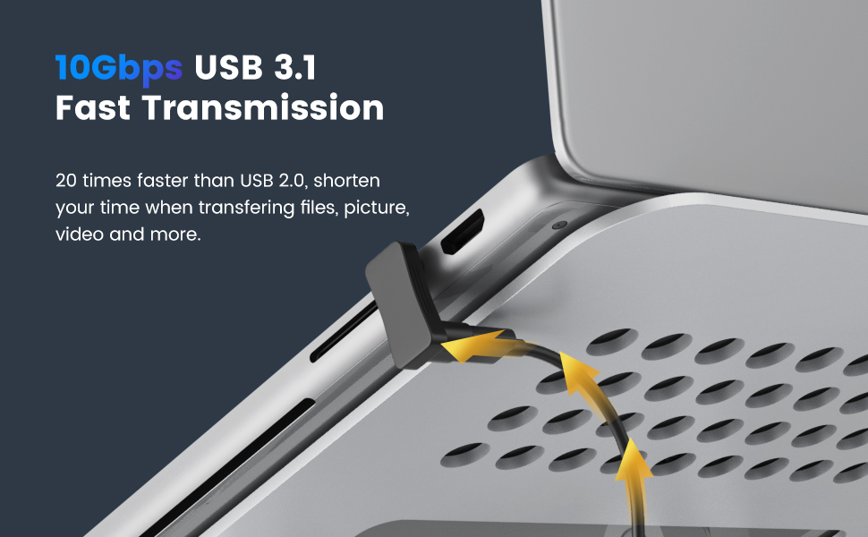 USB-C 180 Angle Extender Adapter