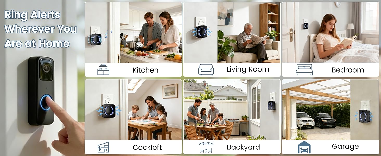 wireless doobell chime