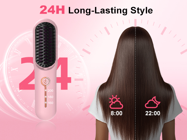 brush hair straightener