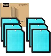 Aircillin Air Purifier AP1501 Replacement Filters 6-Pack, H13 True HEPA Filter, Activated Carbon ...