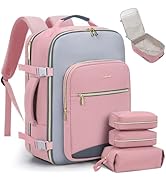 LOVEVOOK 40L Travel Backpack for Women, Large Carry on Backpack for Airplanes with 3 Packing Cube...