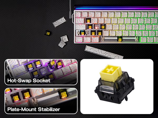 Wired Magnetic Gaming Keyboard