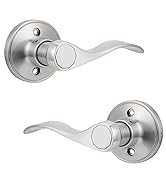 nickel dummy door handle