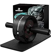 VINSGUIR Ab Roller Wheel, Abs &amp; Core Workout Equipment for Home Gym with Knee Pad Accessories, Ab...