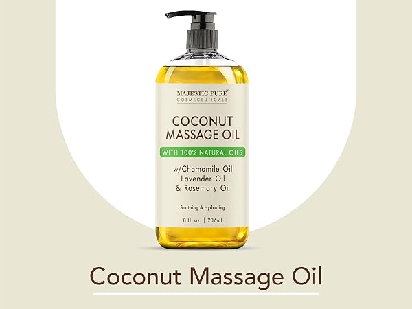 coconut massage oil