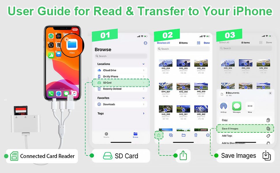 sd card reader adapter