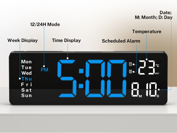 LED WALL CLOCK