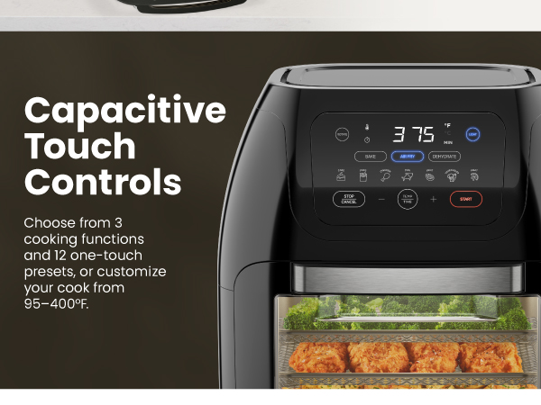 Capacitive touch controls