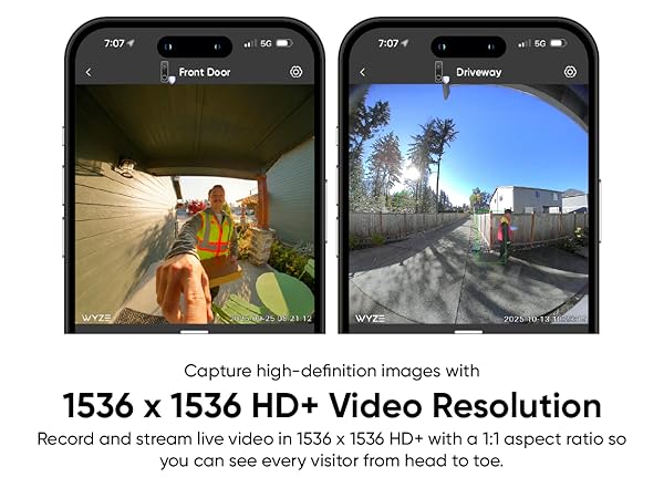 Wyze Battery Video Doorbell Resolution