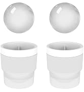 DAPOWER Ice Ball Maker Mold - Set of 2, Round Ice Cube Mold, 2.4 Inch Sphere Ice Cubes for Whiske...